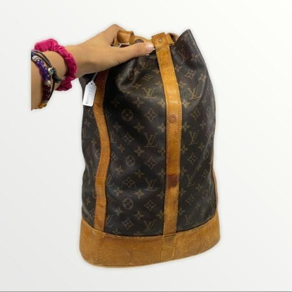 Vintage Louis Vuitton Monogram Canvas Randonnee PM Bag - DAMAGED - Picture 6 of 16